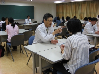 個別相談会の様子