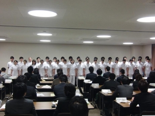 学生の挨拶