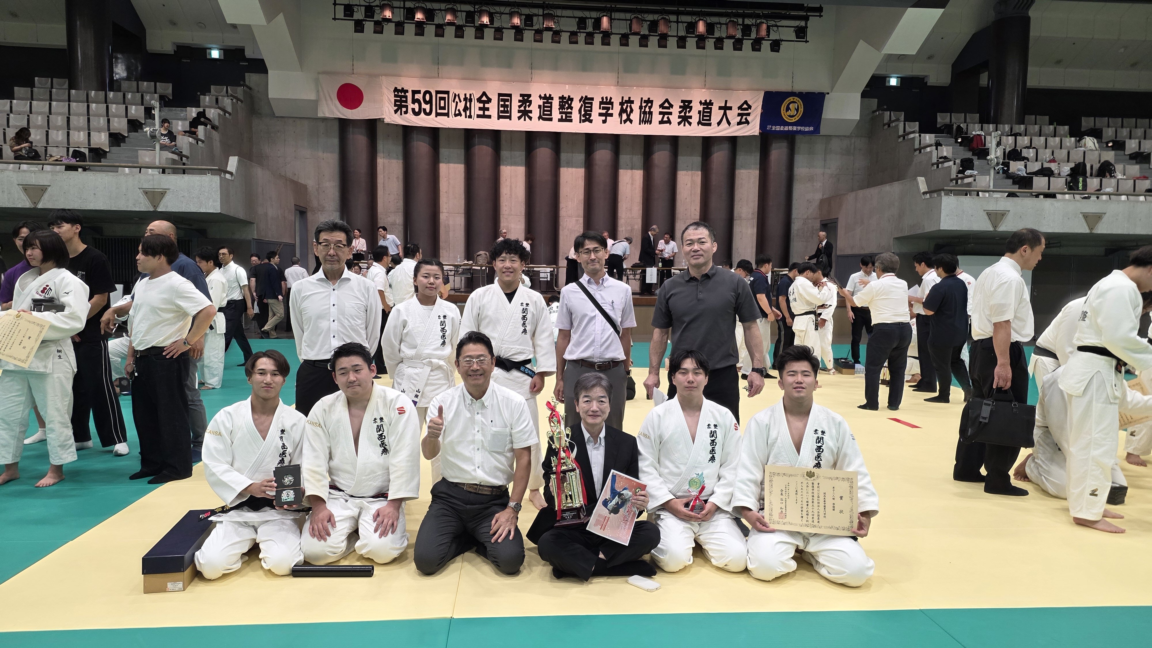 【柔道部】✨祝!準優勝✨第59回(公社)全国柔道整復学校協会柔道大会