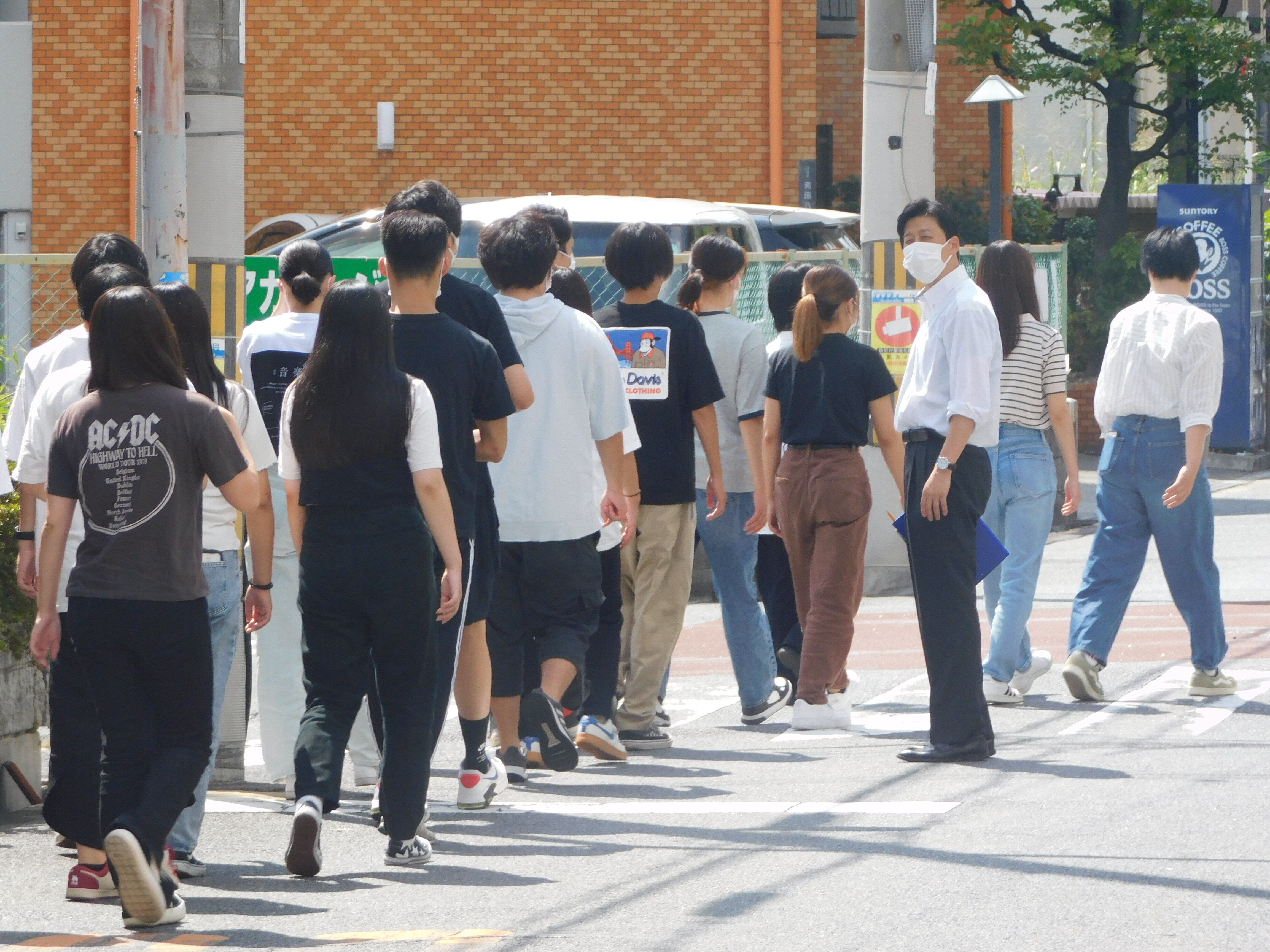 退避訓練を実施しました。