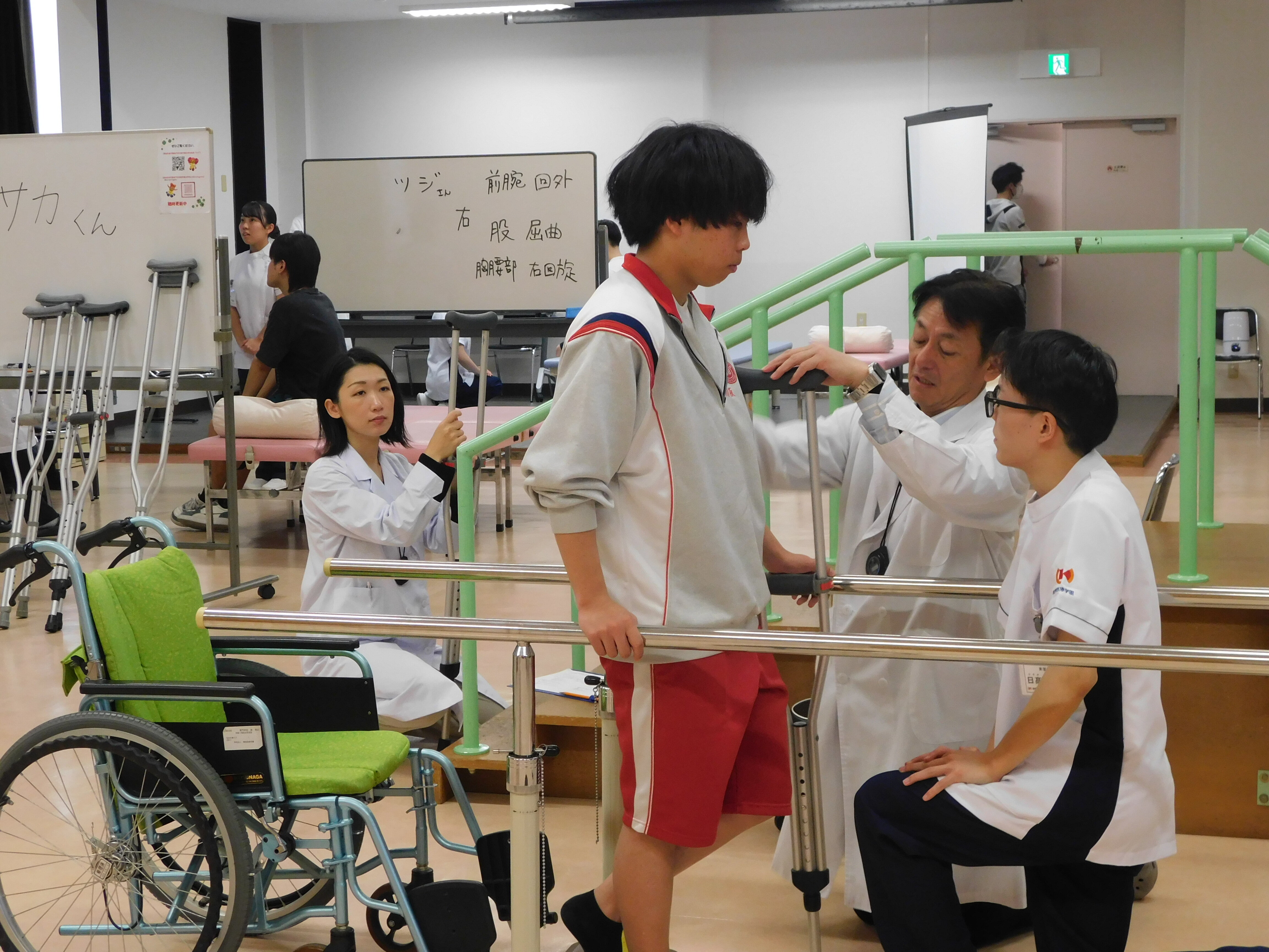 理学療法学科２年生　臨床実習前評価試験！