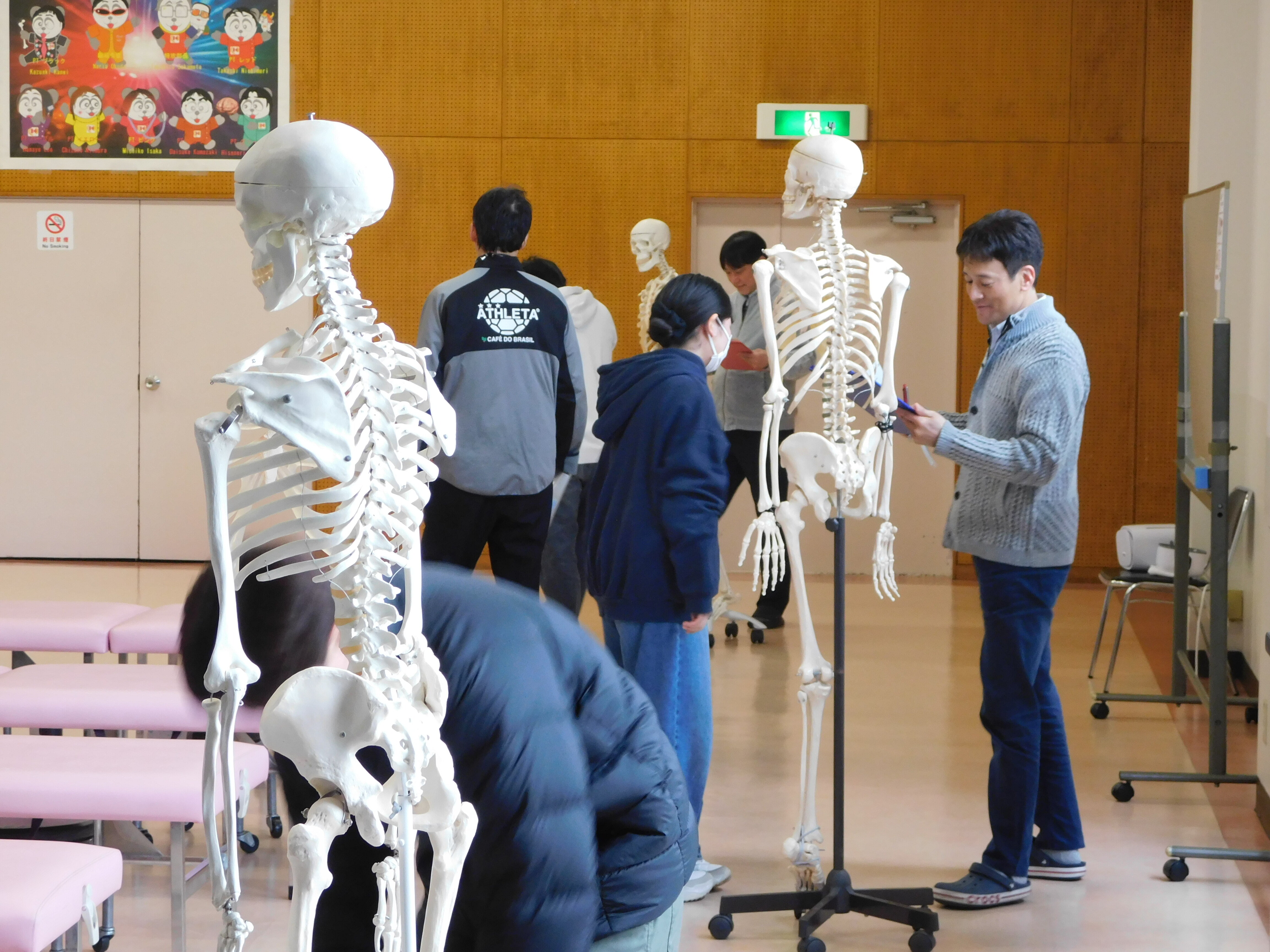 骨と筋肉の知識を総復習！ 口頭試問実施！