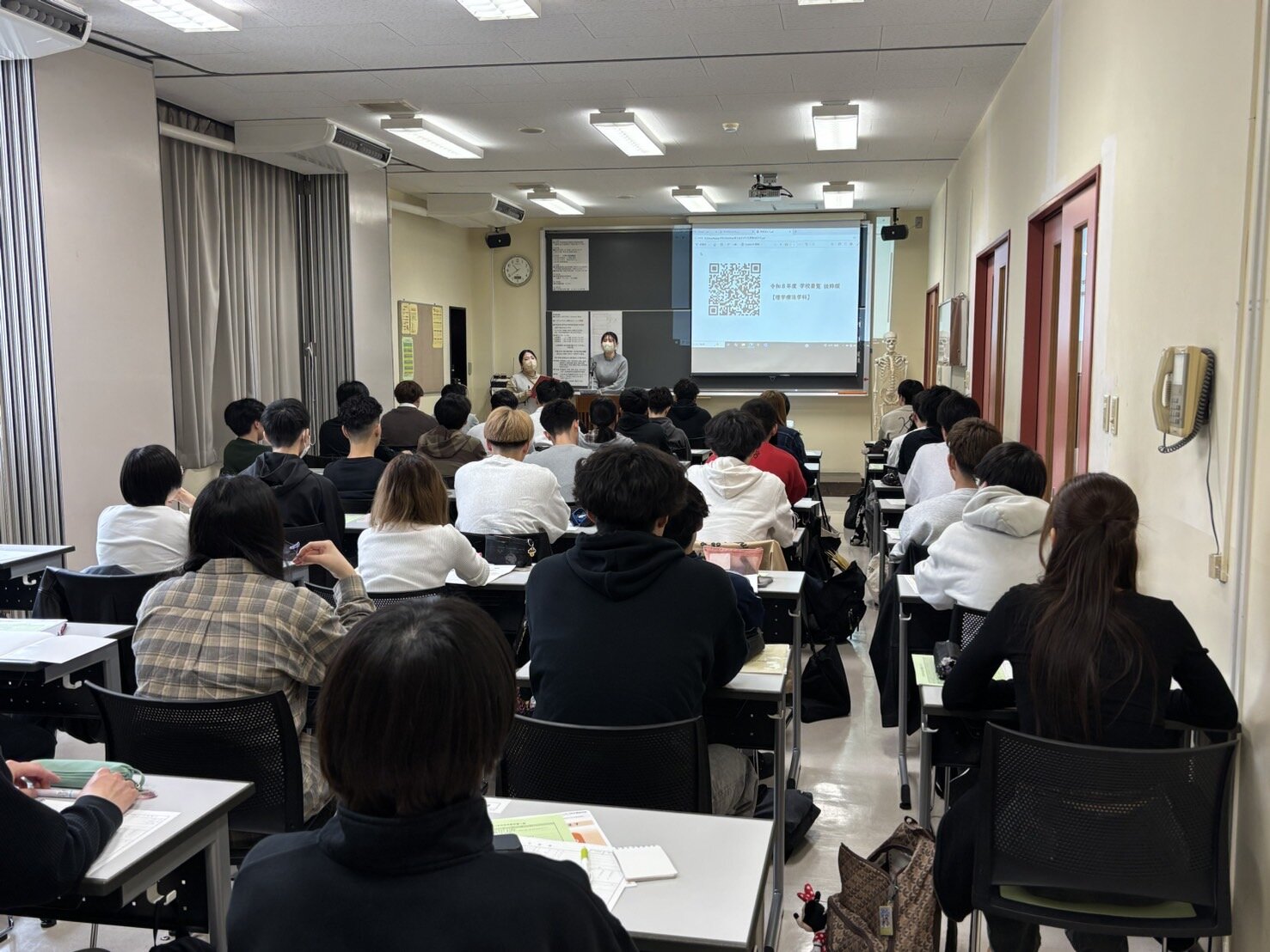 理学療法学科　新入生ガイダンスが行われました